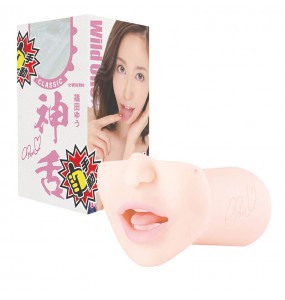 Japan WILDONE - Yu Shinoda God Tongue Oral Sex Masturbator